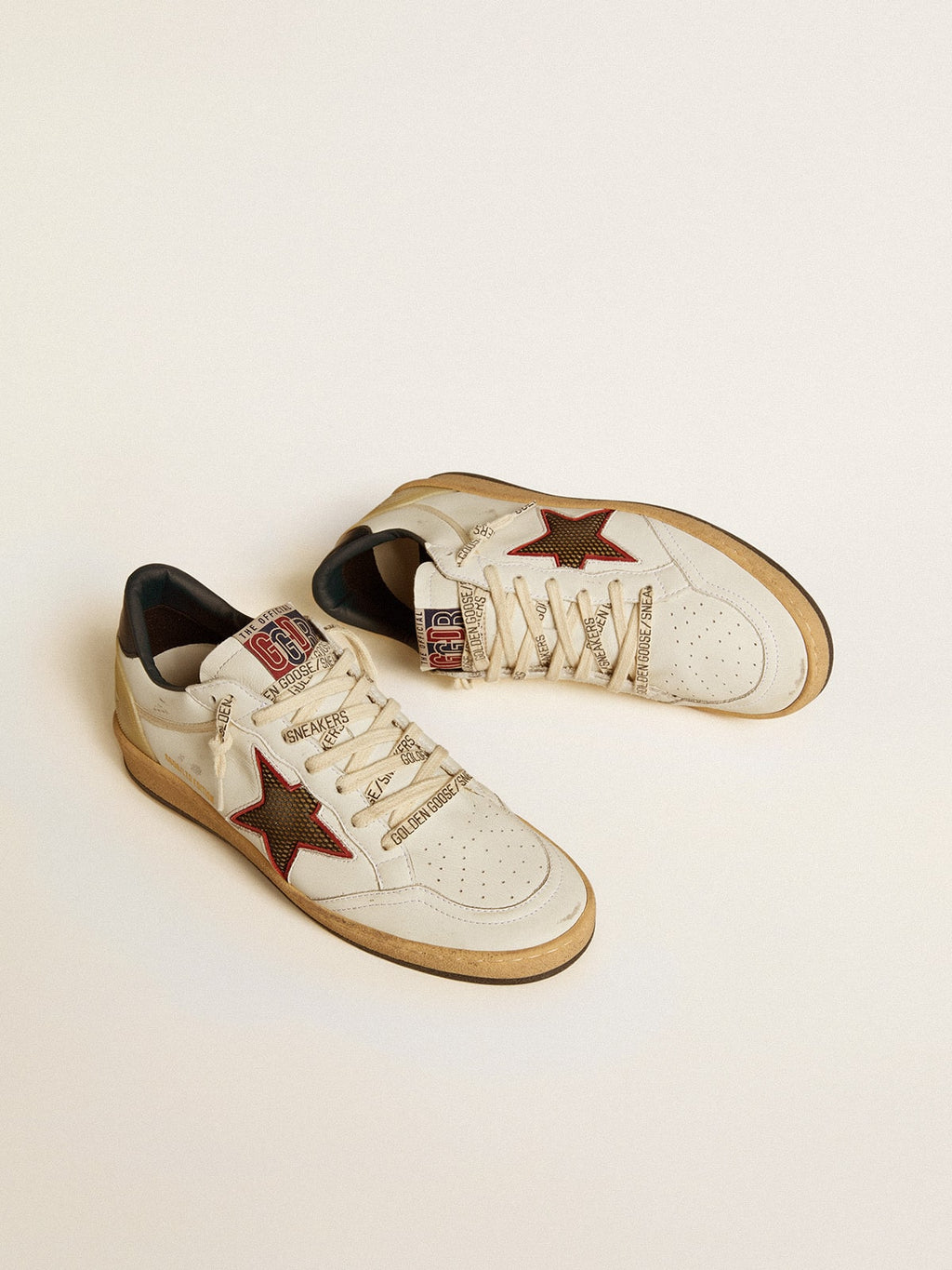Women’s Ball Star LTD with mesh star and midnight blue leather heel tab